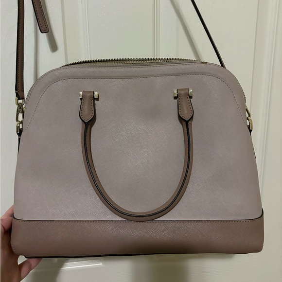 Kate Spade Cameron Street colorblock Dusty Pink/Mauve Crossbody w/ Dust Cover - Picture 6 of 11